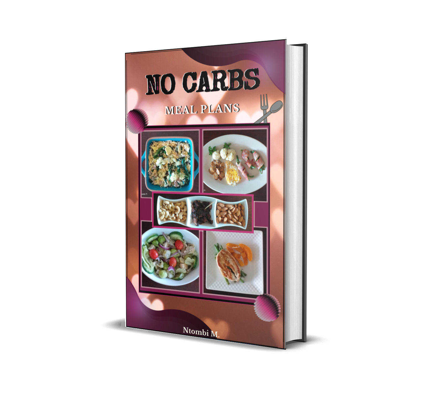 No Carbs Meal Plan Ntombi M 3D PNG Cover